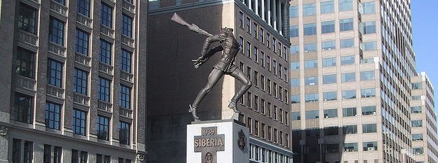 Pomnik katyński w Jersey City
