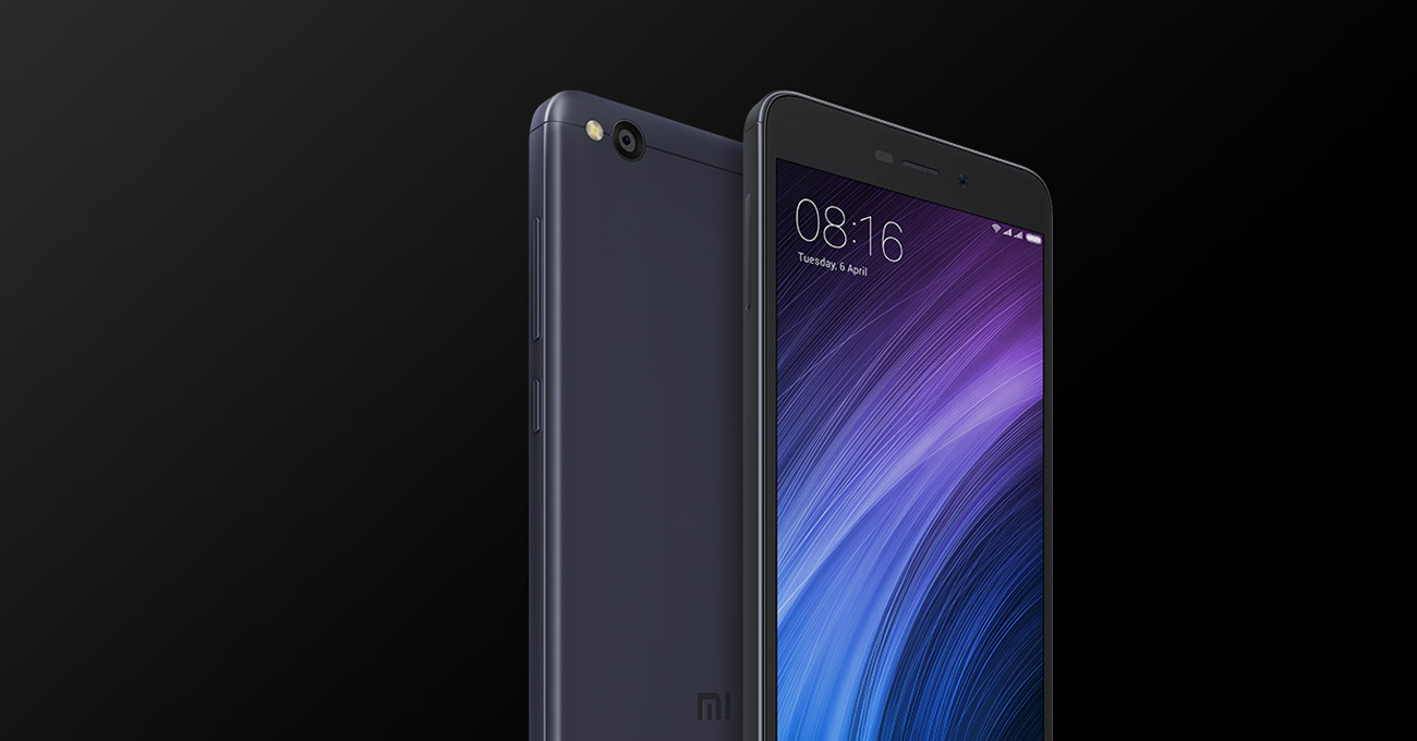 Xiaomi Redmi 4A 32GB smukła metalowa konstrukcja w kolorze ciemnej szarości