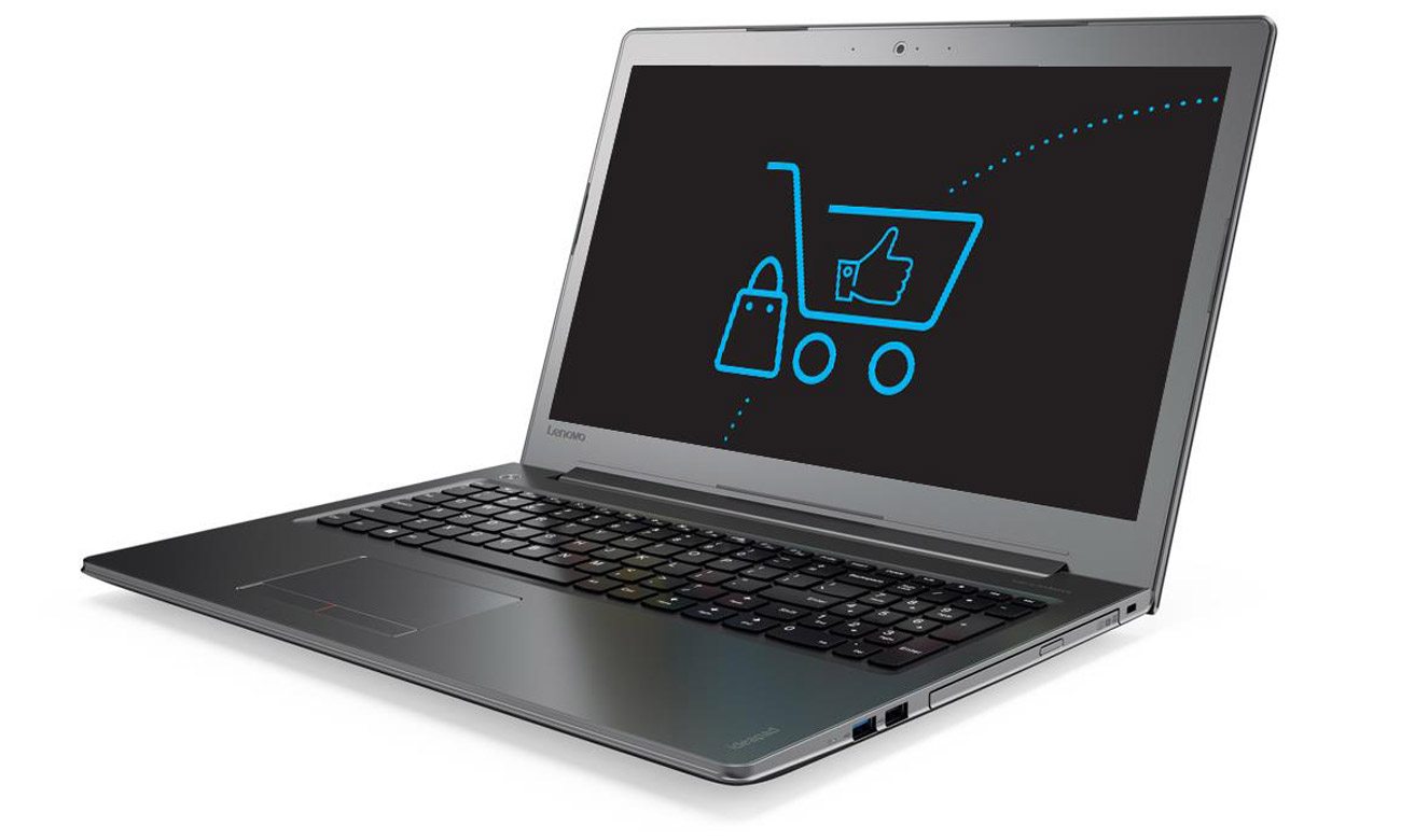 Laptop Lenovo Ideapad 510 karta graficzna NVIDIA GeForce efekty graficzne