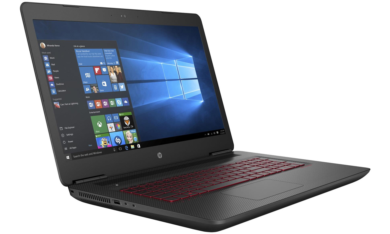 HP OMEN Procesor Intel Core i7 szóstej generacji