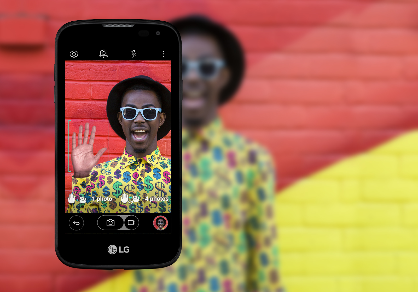 lg k3 selfie