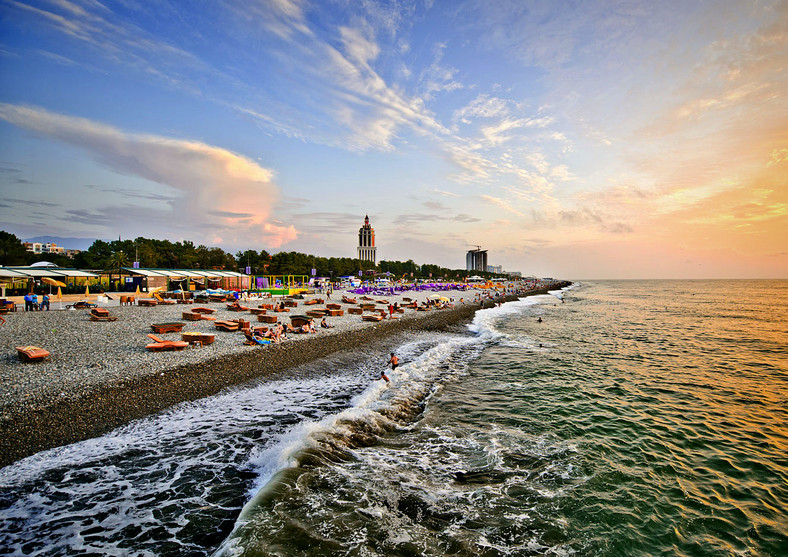 Plaża w Batumi / Foto: www.visitbatumi.travel