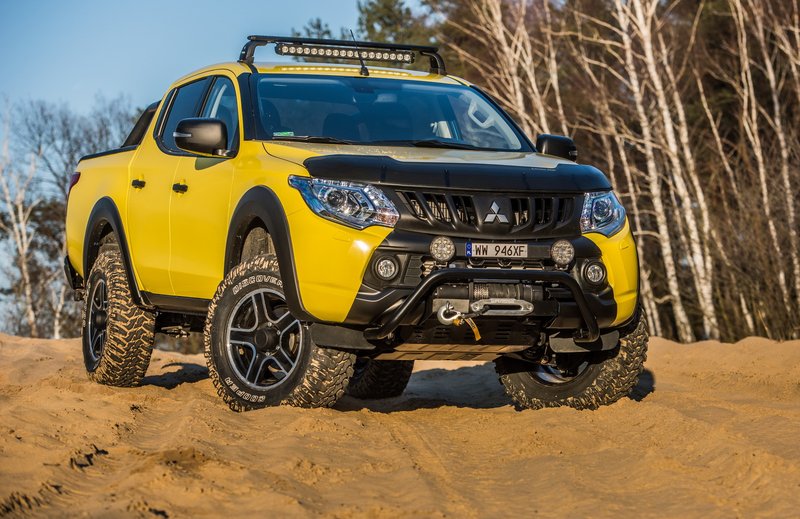 Mitsubishi L200 Monster skuteczność w terenie i ciekawy