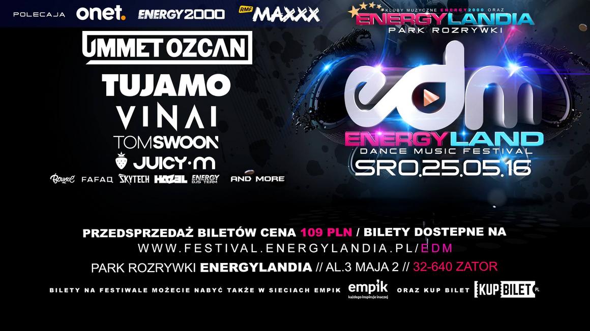 Energyland EDM Festival 2016: co warto wiedzieć?