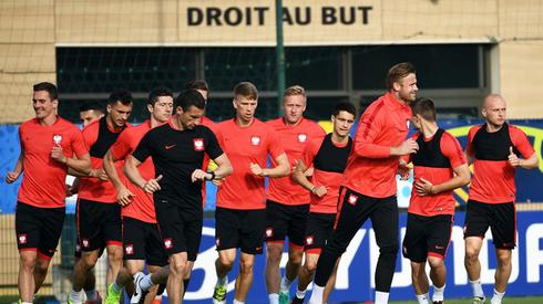 Trening reprezentacji Polski (fot. AFP)