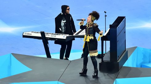 Alicia Keys w akcji (fot. AFP)