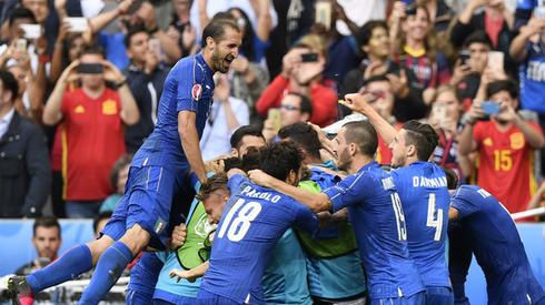 Reprezentacja Włoch (fot. AFP)