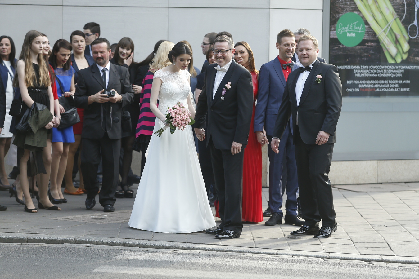 Michał Wójcik z partnerką