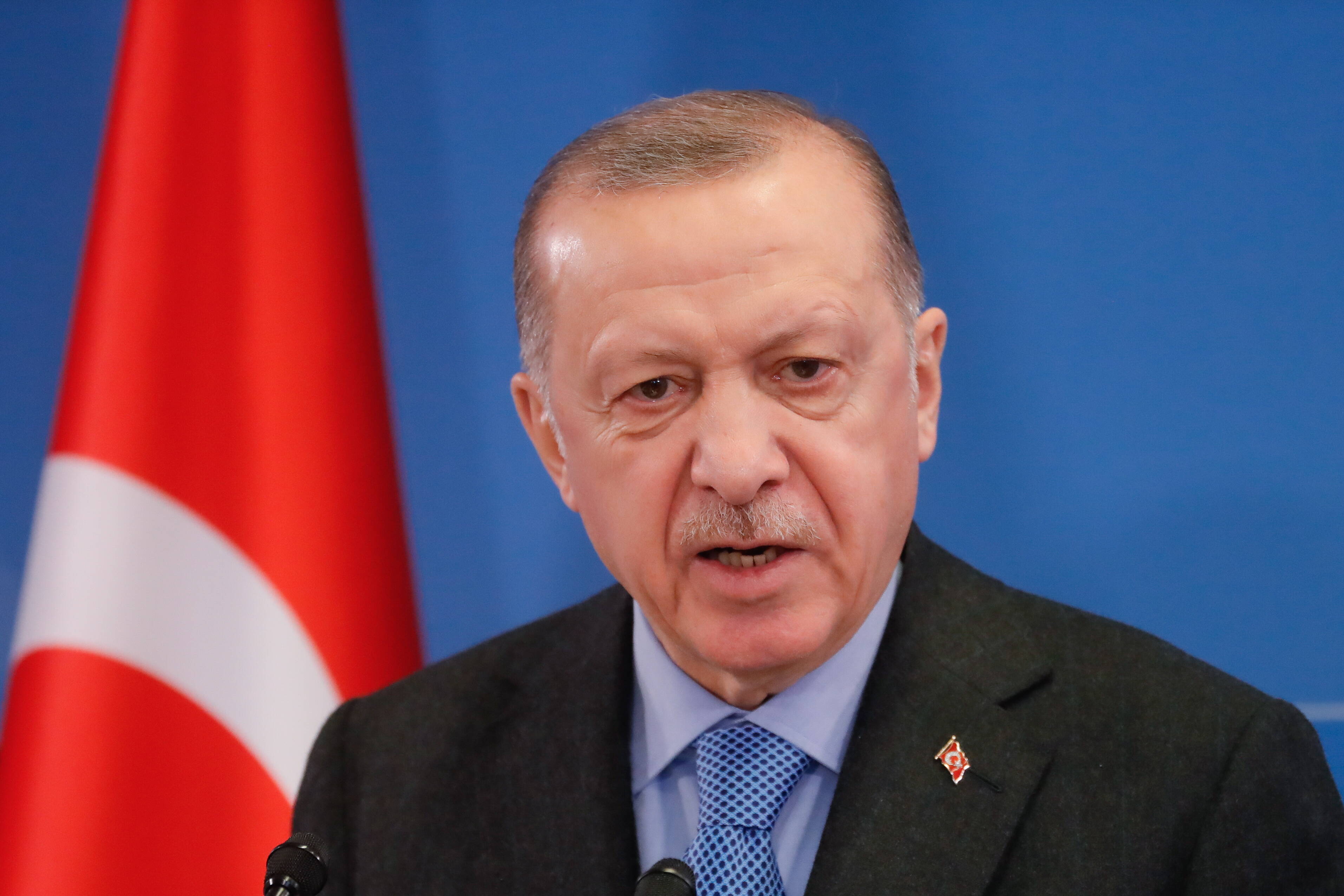 Prezydent Turcji Recep Tayyip Erdogan 