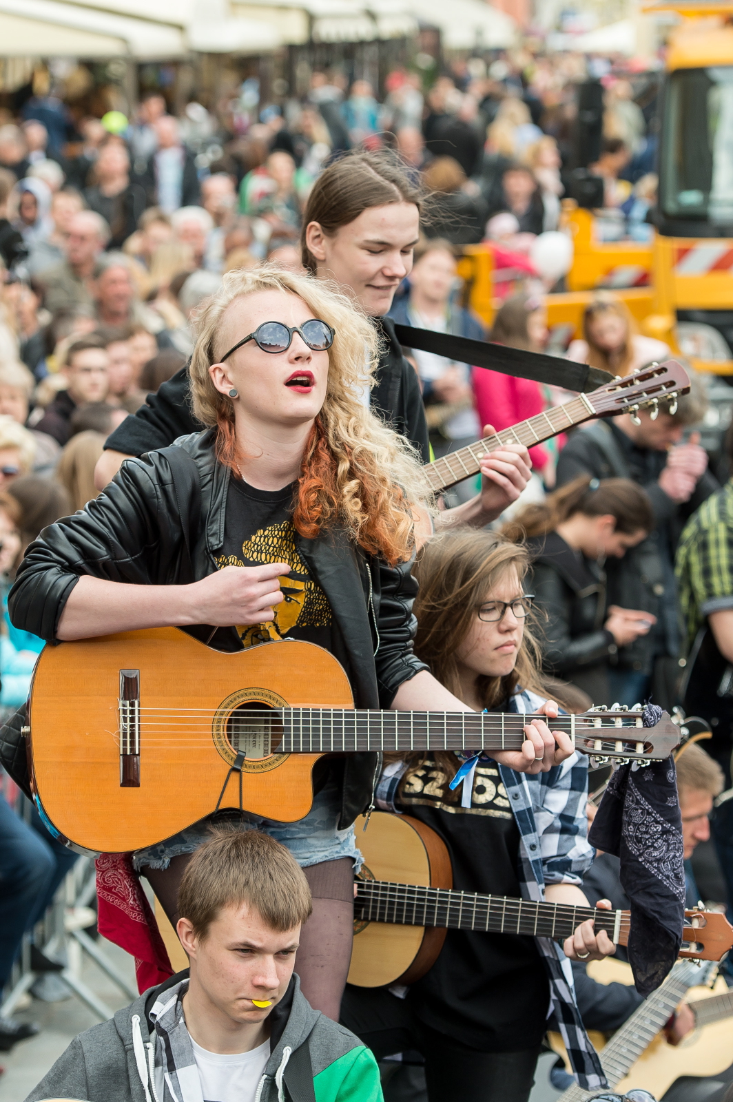 Pierwsza edycja wrocławskiej imprezy odbyła się w 2003 roku i zgromadziła 588 gitarzystów.