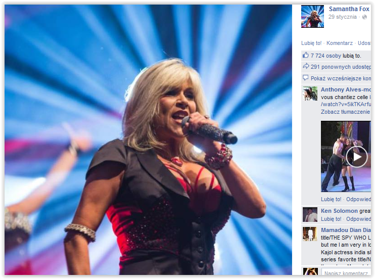 Samantha Fox