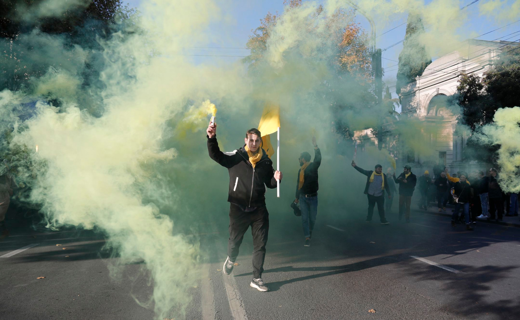 Protesty w Gruzji