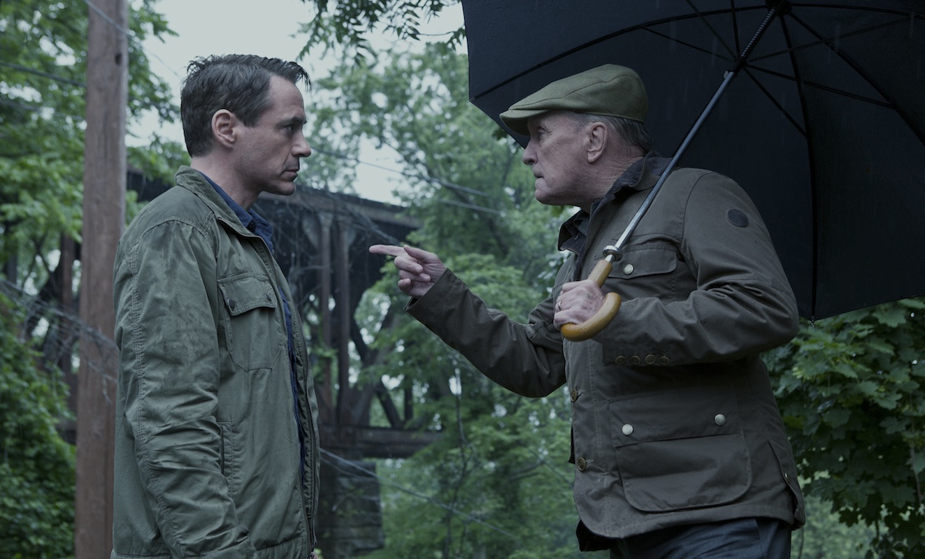 Robert Downey Jr. i Robert Duvall w filmie