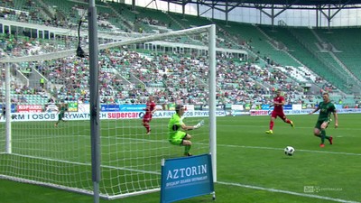 Śląsk - Piast (2:0): Popisowa kontra Śląska! Robak wykańcza zespołową akcję drużyny