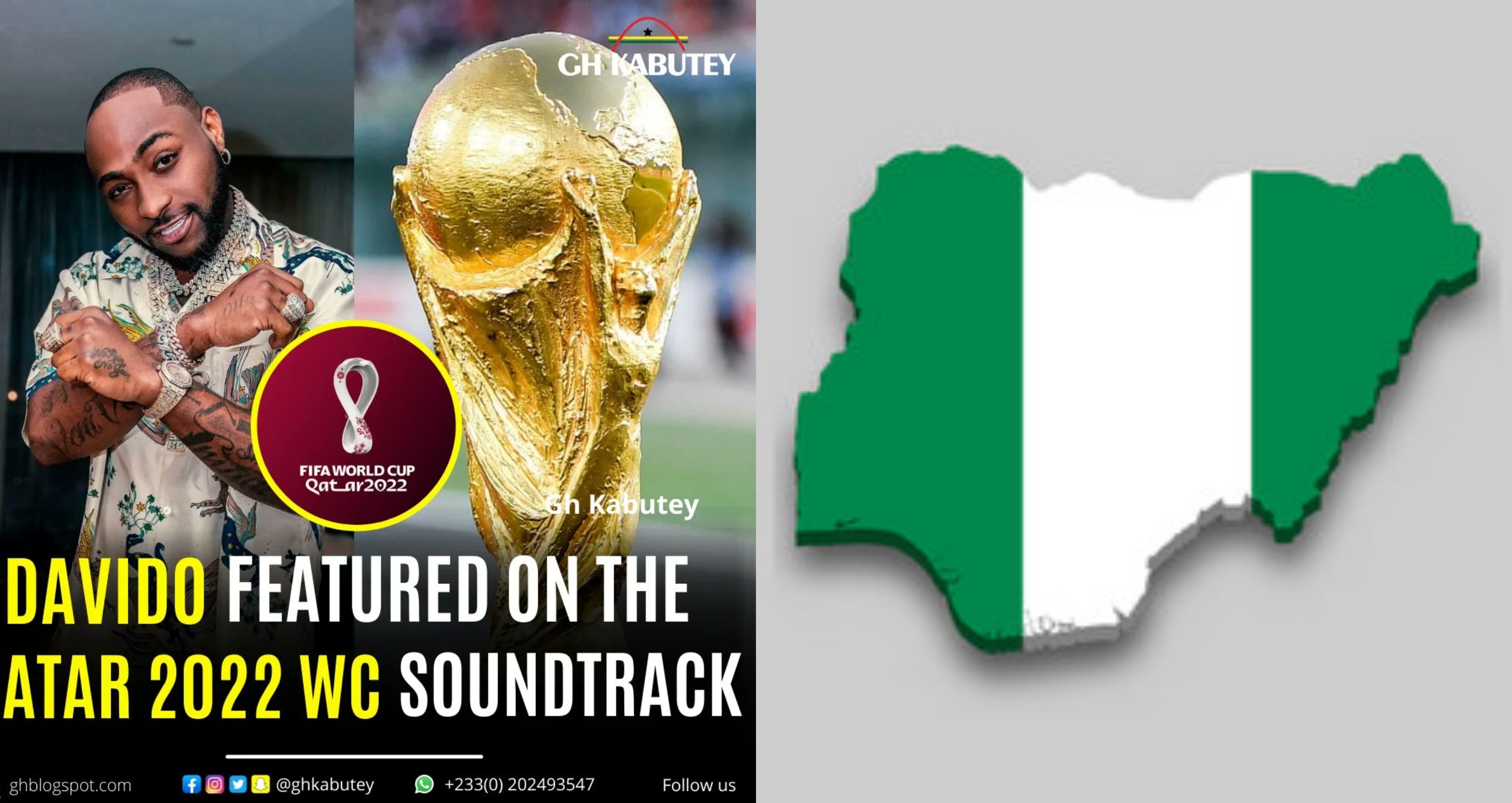 Davido says ‘Naija still make am’ after featuring on an official FIFA World Cup song