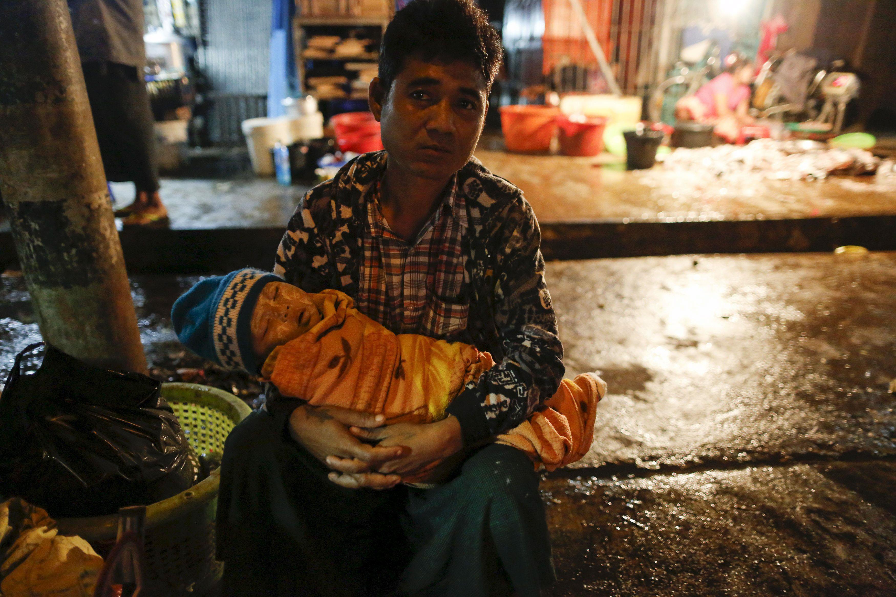 The Wider Image: Children toil in Myanmar