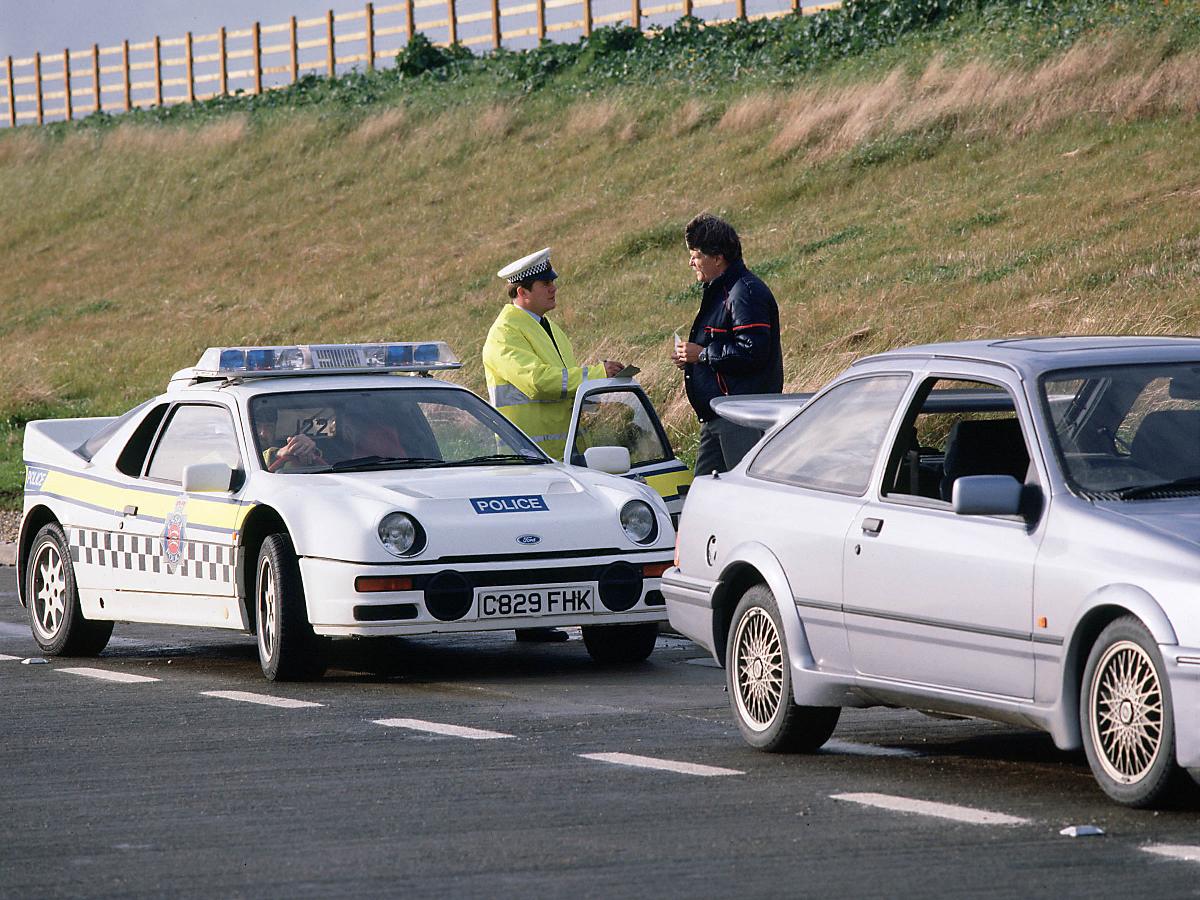 Radiowóz brytyjskiej policji