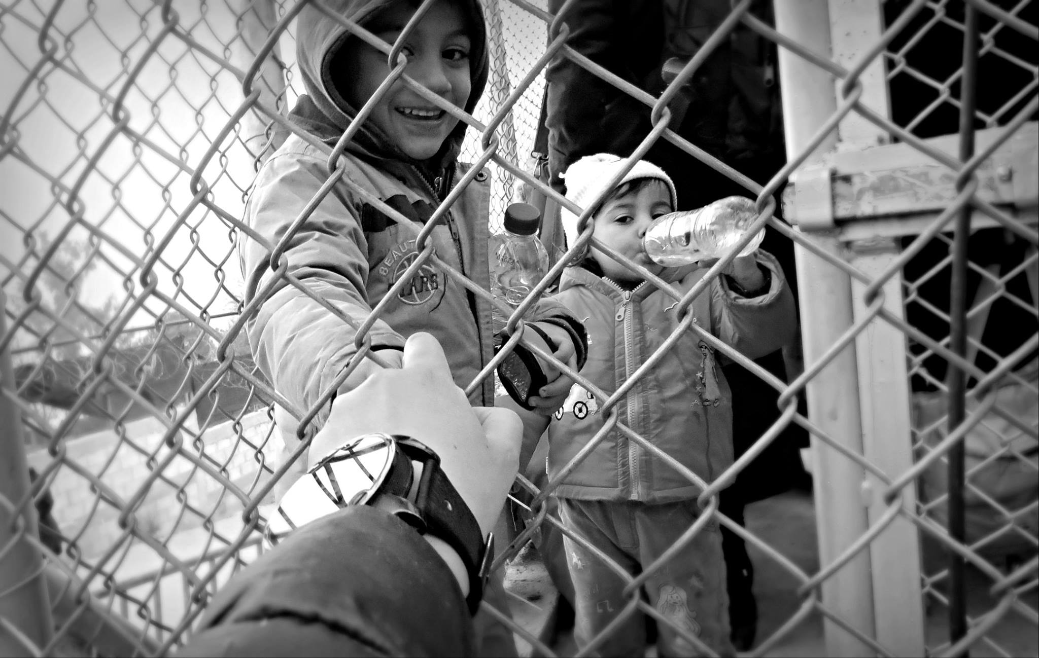 Boy and Girl, Moria Family Compound, 2015