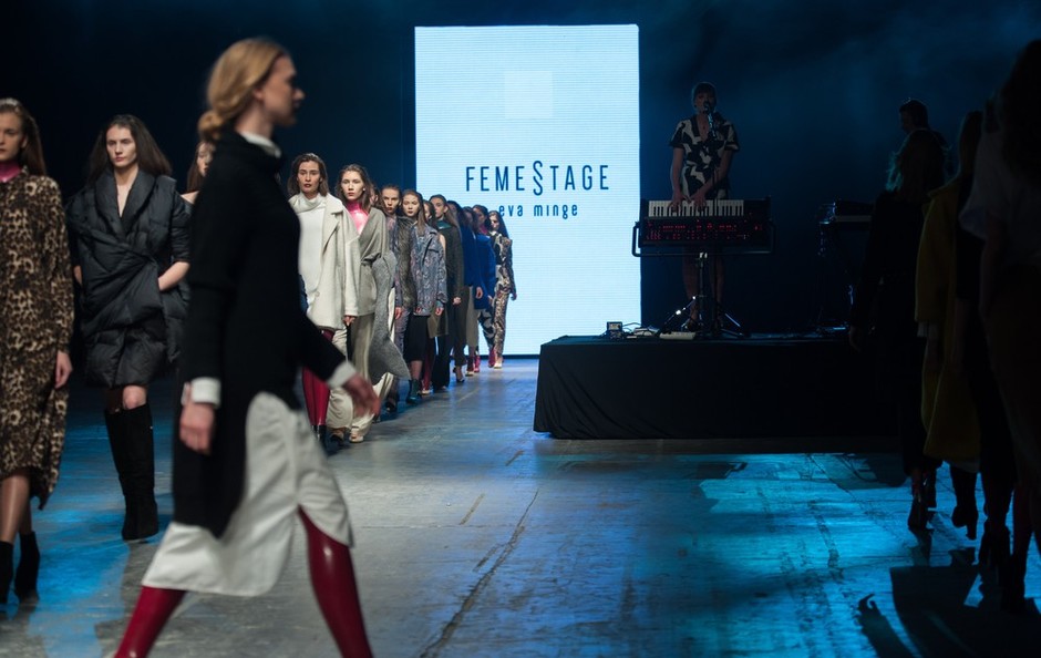 Pokaz mody Ewy Minge podczas Fashion Weeka w Łodzi, kwiecień 2016