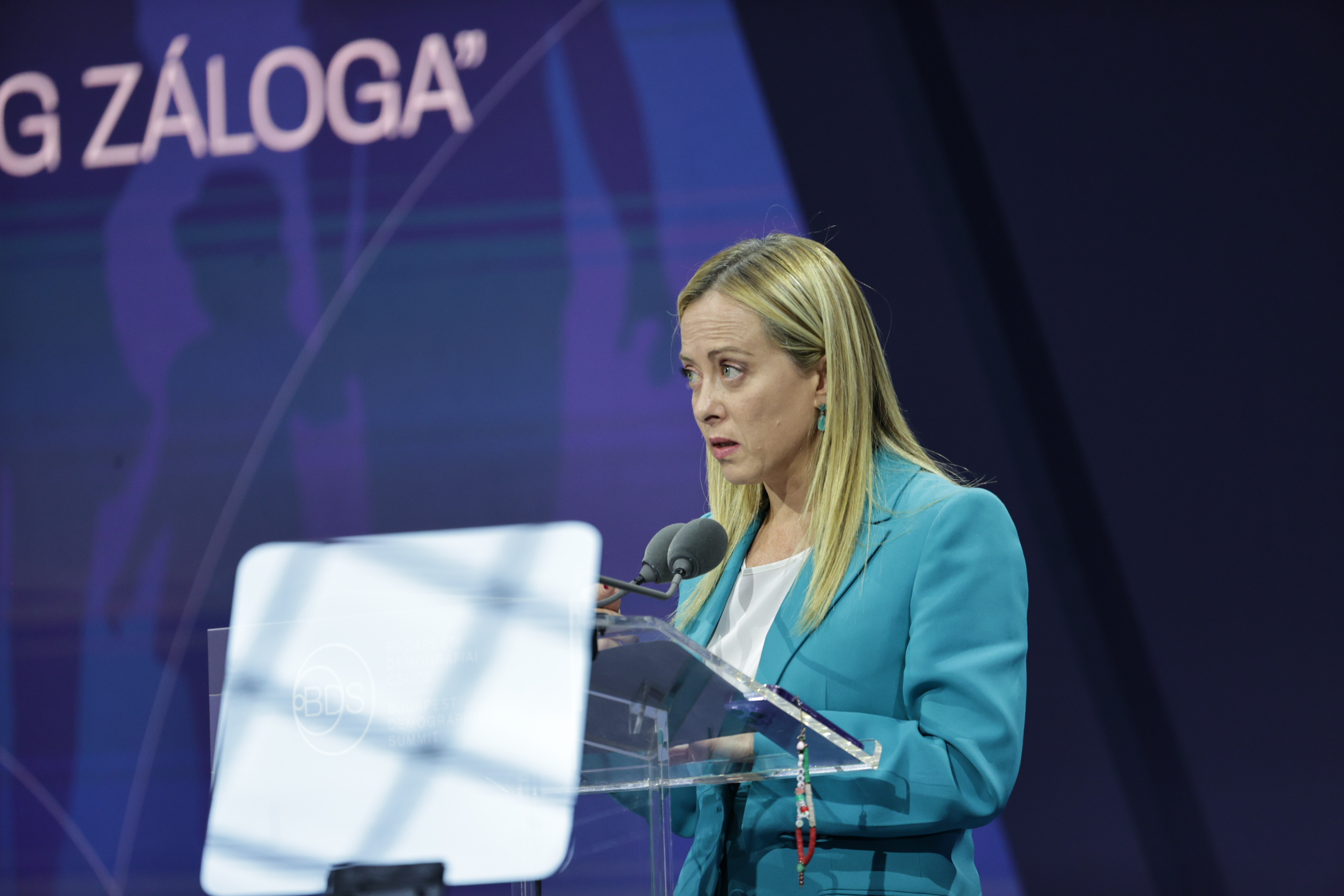 Giorgia Meloni olasz miniszterelnök: "Erősebb lettem a gyerekem megszületésével"