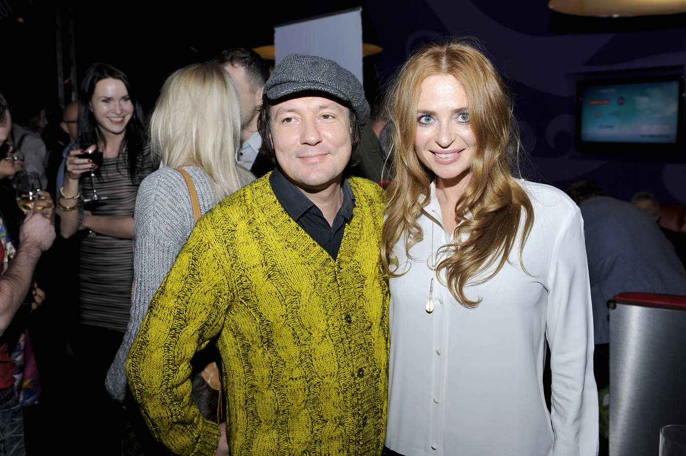 Andrzej Smolik i Anna Głuszko na premierze filmu