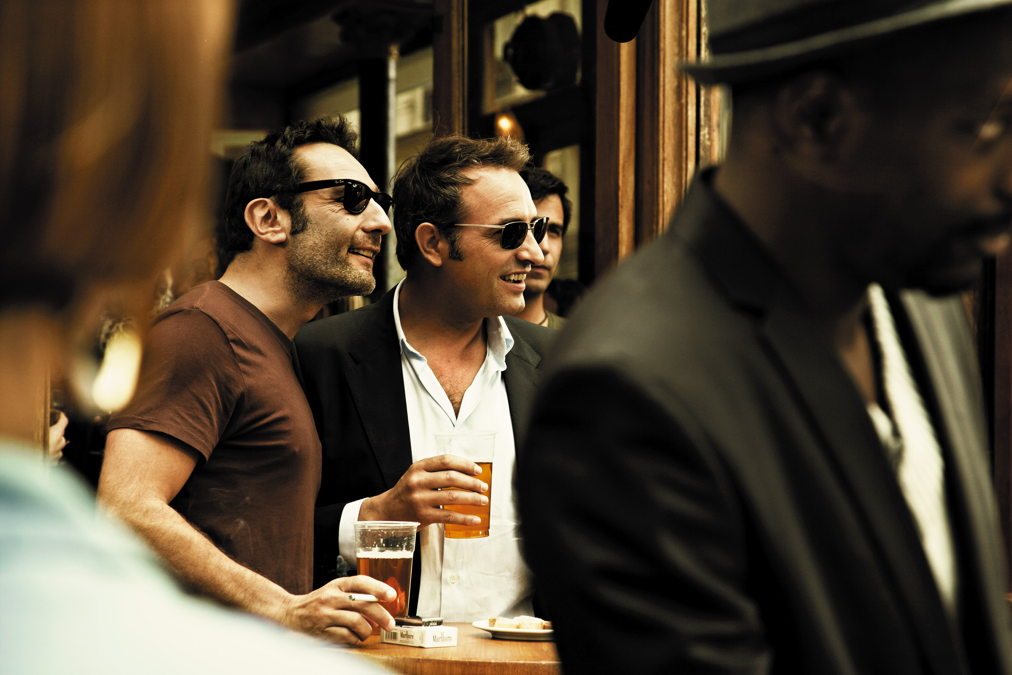 Jean Dujardin i Gilles Lellouche w filmie