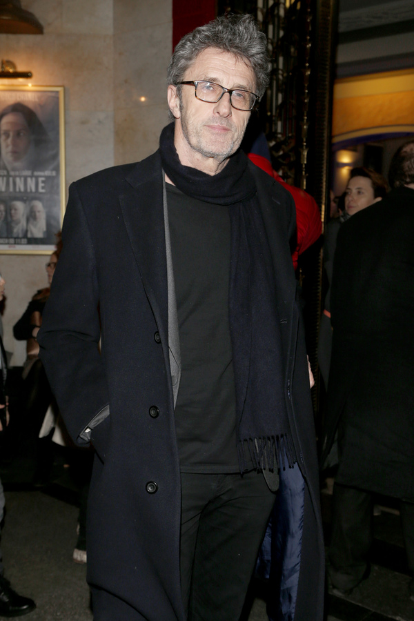 Paweł Pawlikowski na premierze filmu