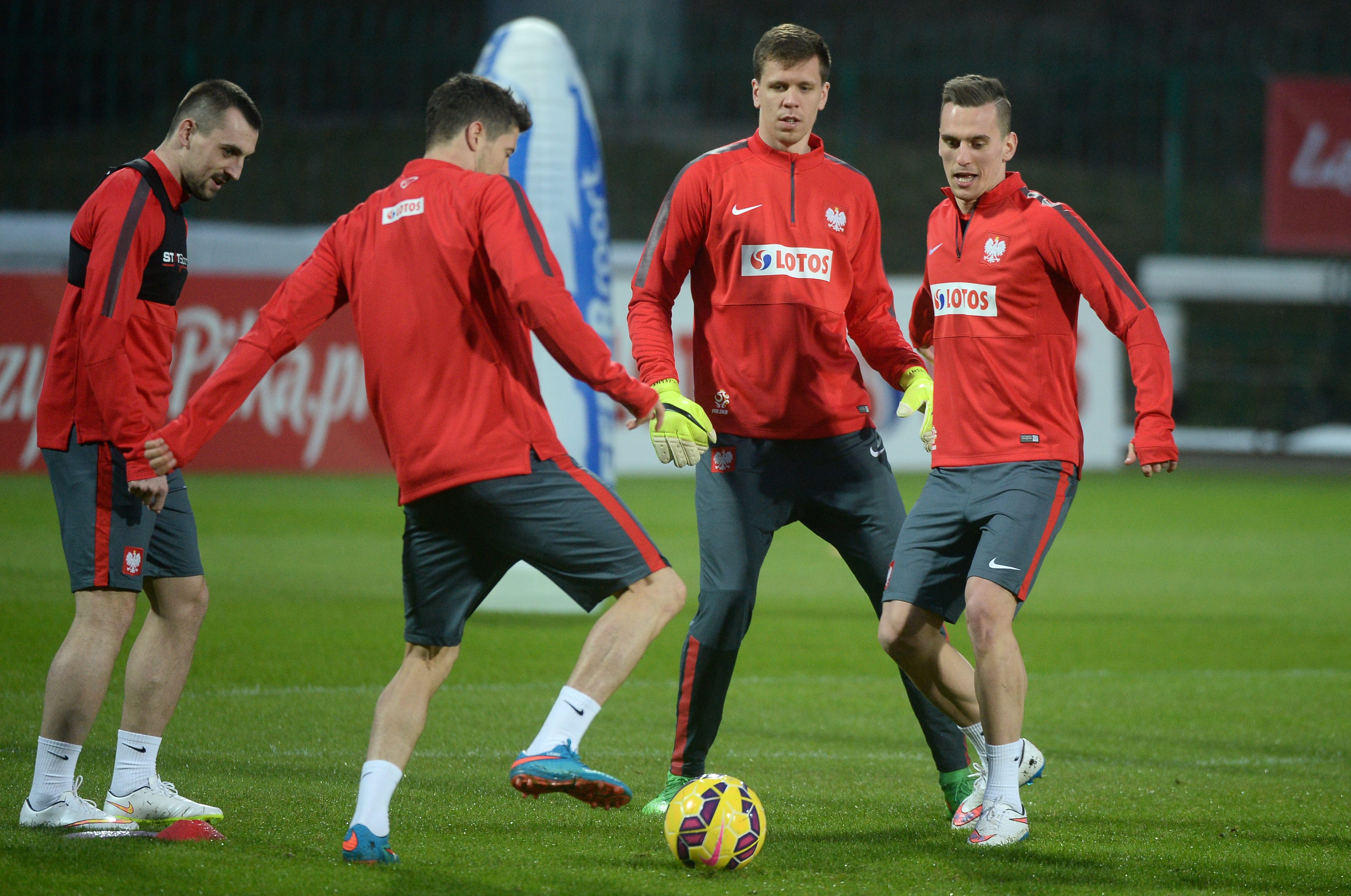 Kadra Nawałki szykuje się na Irlandię. Tak trenowali Lewandowski i Milik