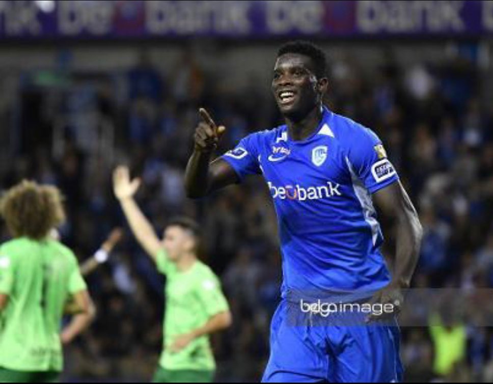 Paul Onuachu impressed at FC Midtjlyllland which earned him a move to Genk (belga Image)