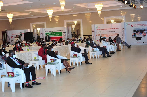 Business leaders, top government officials, captains of industries, and budding entrepreneurs at the Kickstart Entrepreneurship Summit held in Lagos.