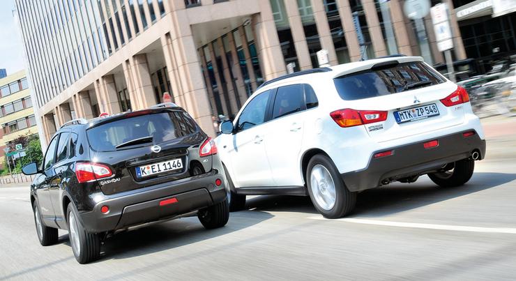 Mitsubishi asx mi nissan qashqai mi #5