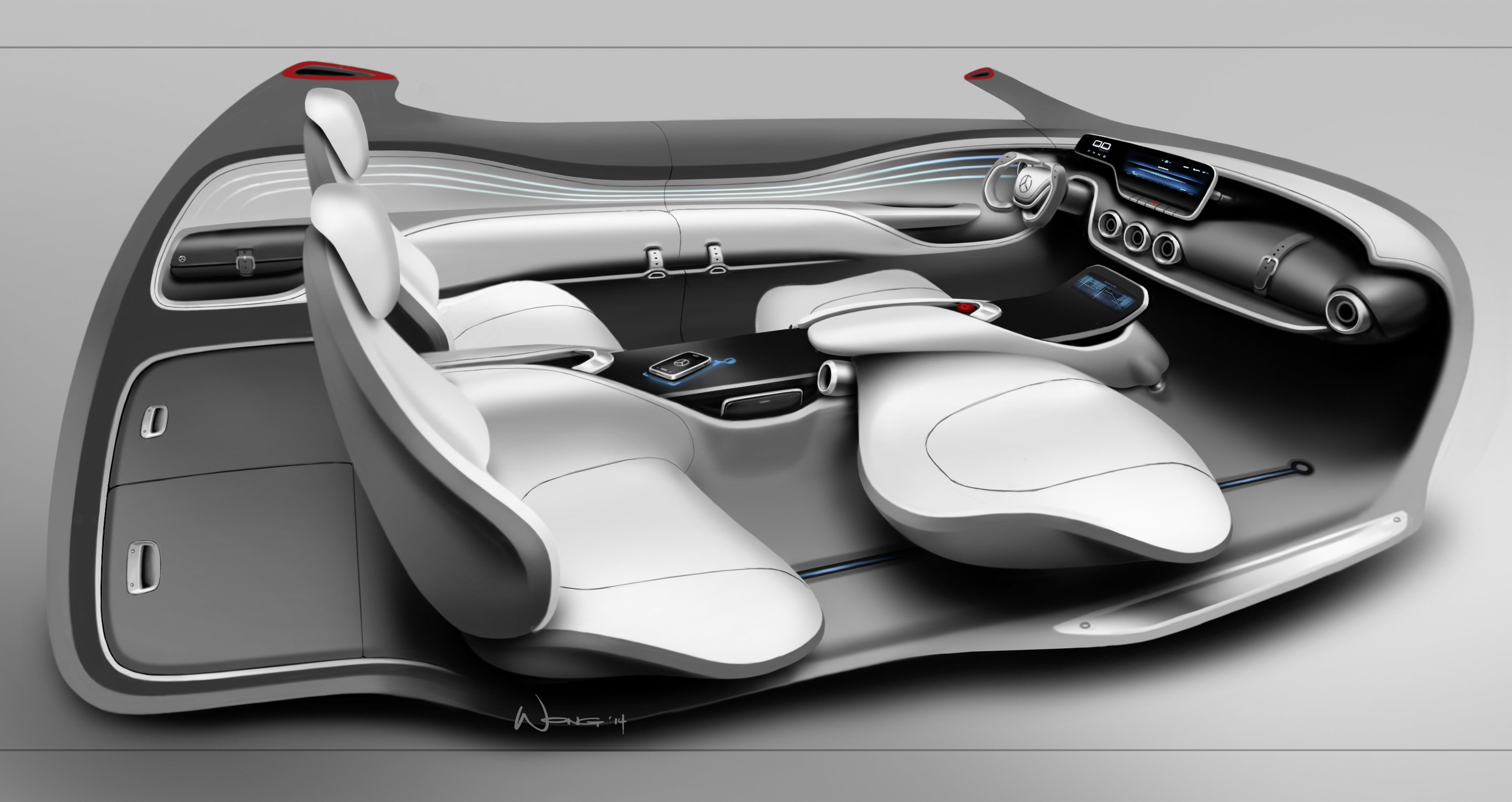 Mercedes Vision G-Code