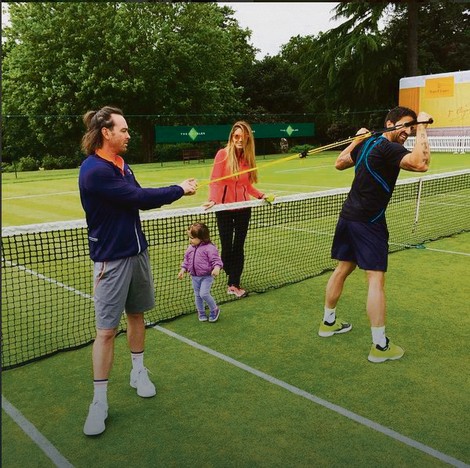 Biljana, Janko i Emili Tipsarević