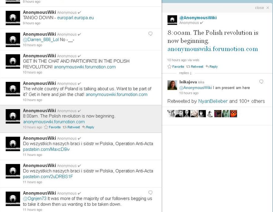 Na Twitterze trwa