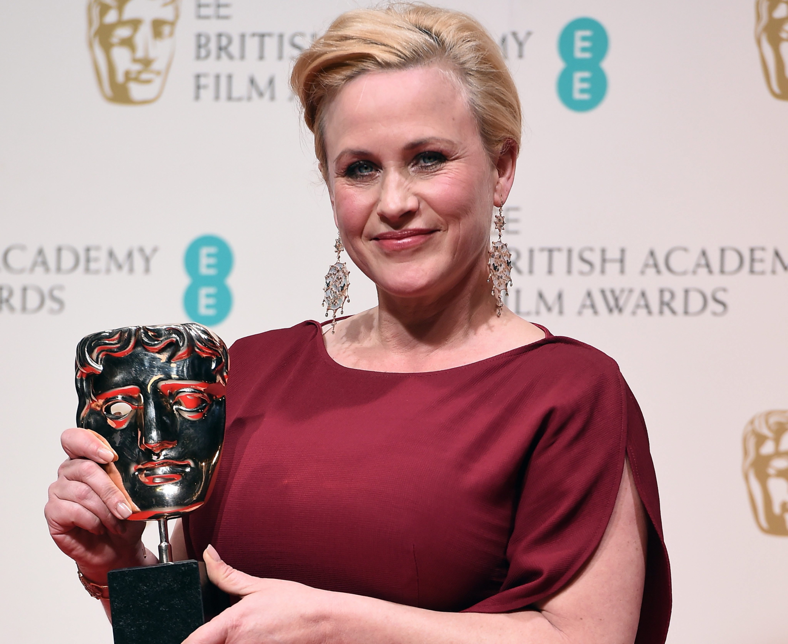 Patricia Arquette z nagrodą BAFTA