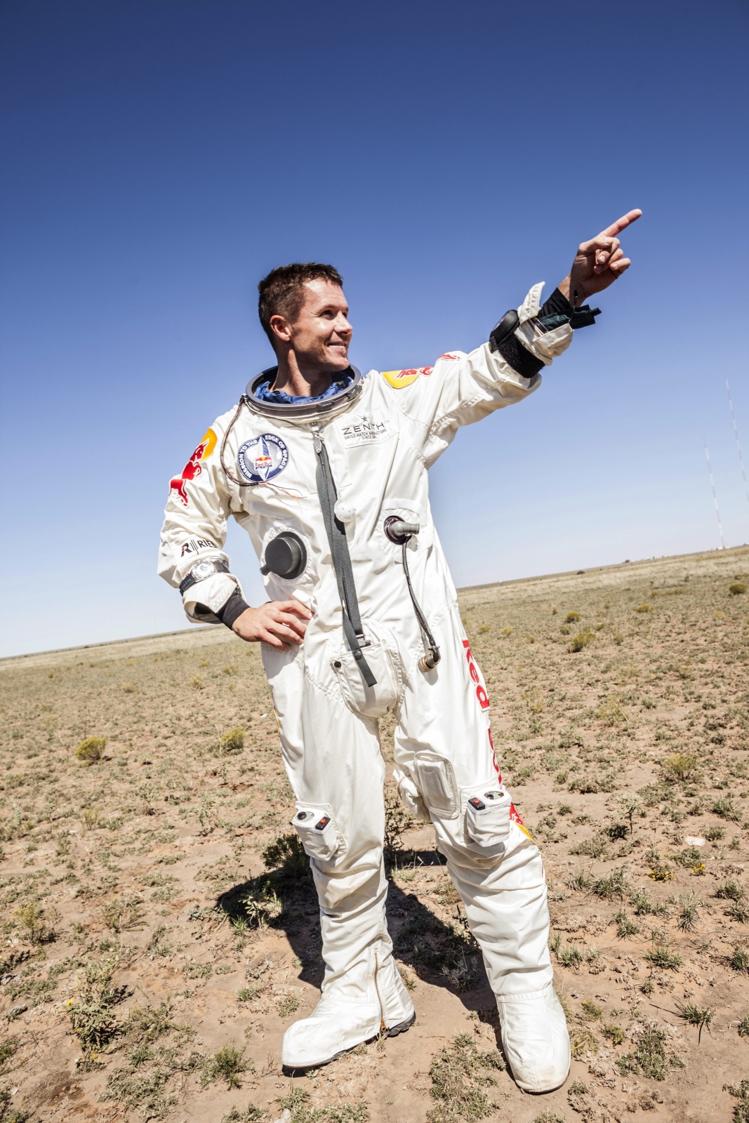 Felix Baumgartner skoczył i wylądował