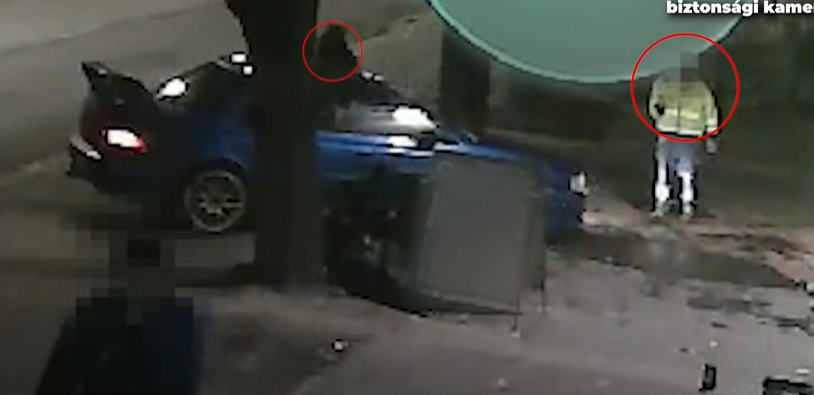 Saját autójával gázoltak halálra egy férfit Vácott – videó