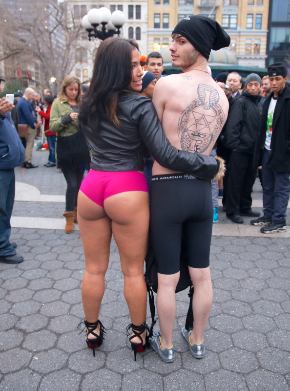 No Pants Subway Ride