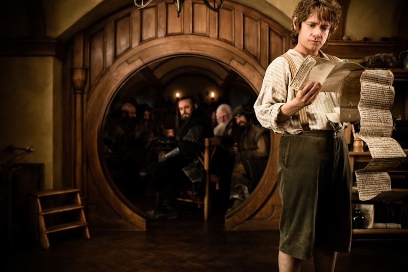 Bilbo Baginns umowa dla złodzieja galeria Hobbit