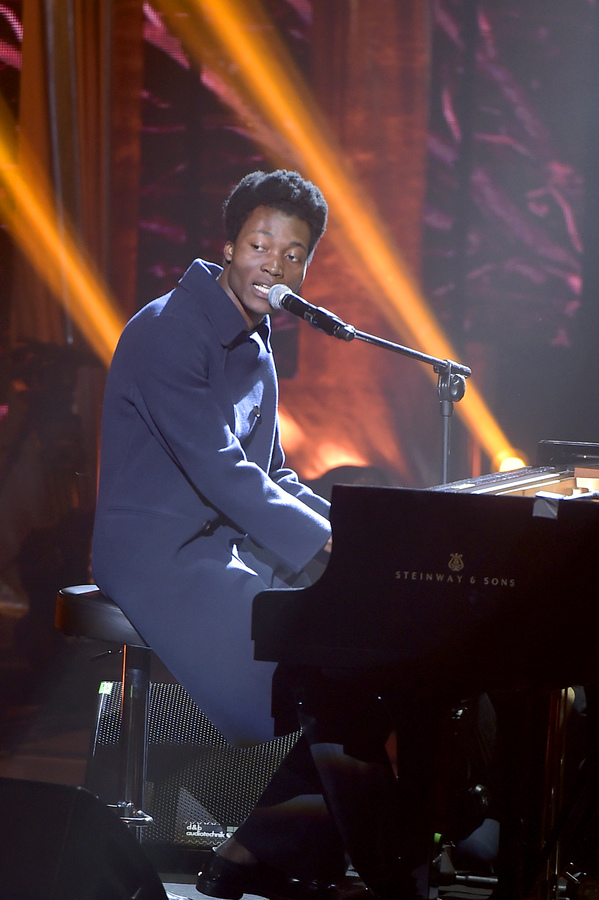 Benjamin Clementine przyleciał z Nowego Jorku, by na finał wieczoru wykonać swój wielki przebój