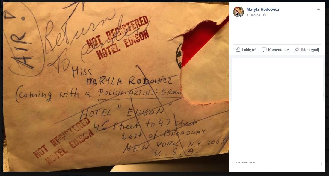 Kiedy fani zaproponowali, by Maryla Rodowicz znalazła więcej wierszy Osieckiej i nagrała z nimi nową płytę, artystka odparła, że tekstów jest niewiele, koperty w większości przypadków zawierają bowiem listy, jakie pisała do niej Agnieszka.