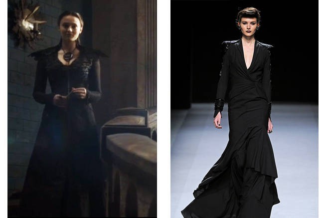 Sansa Stark x Jenny Packham FW 2012