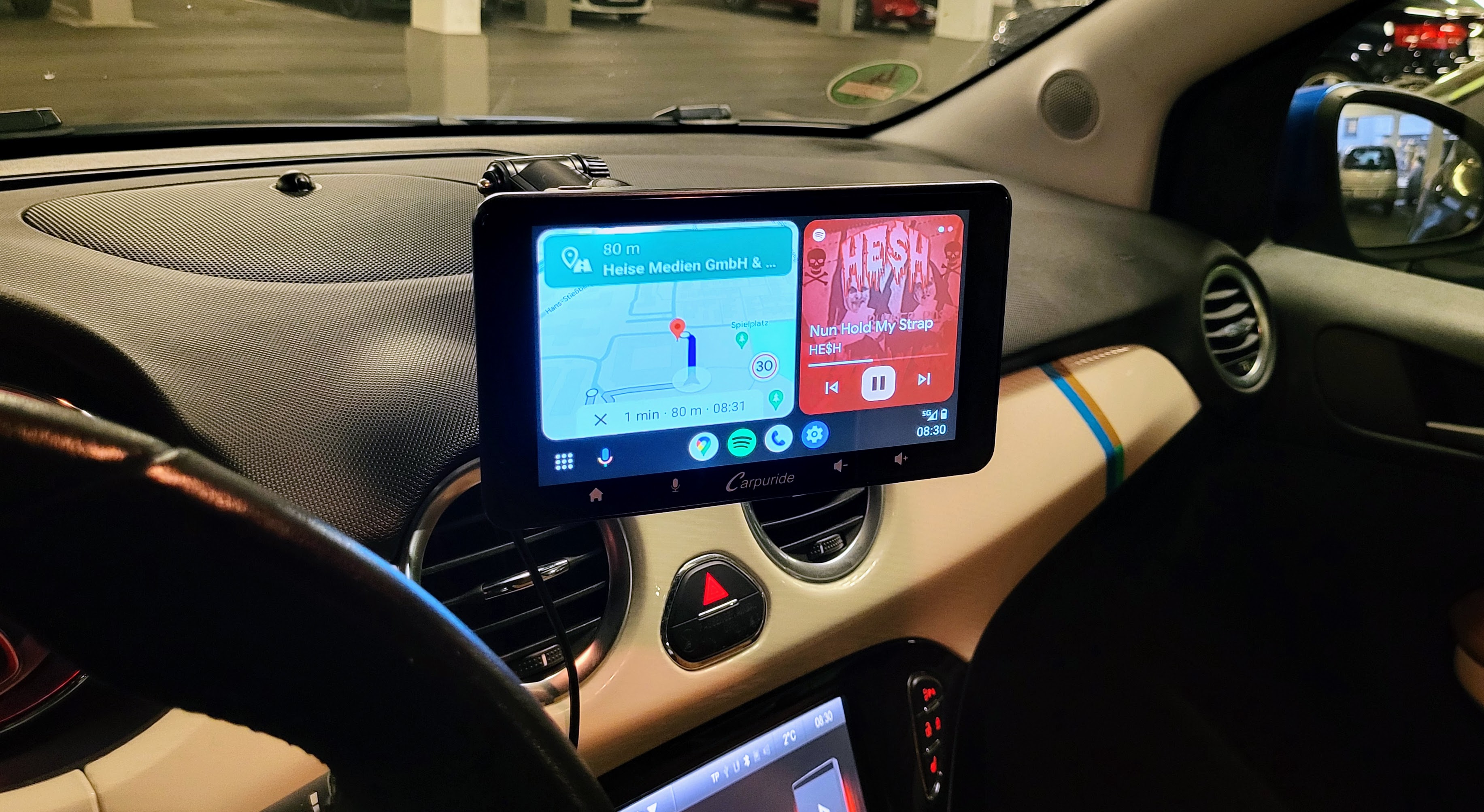 Carpuride W708 Pro im Test: 7-Zoll-Display für Android Auto & Apple Carplay