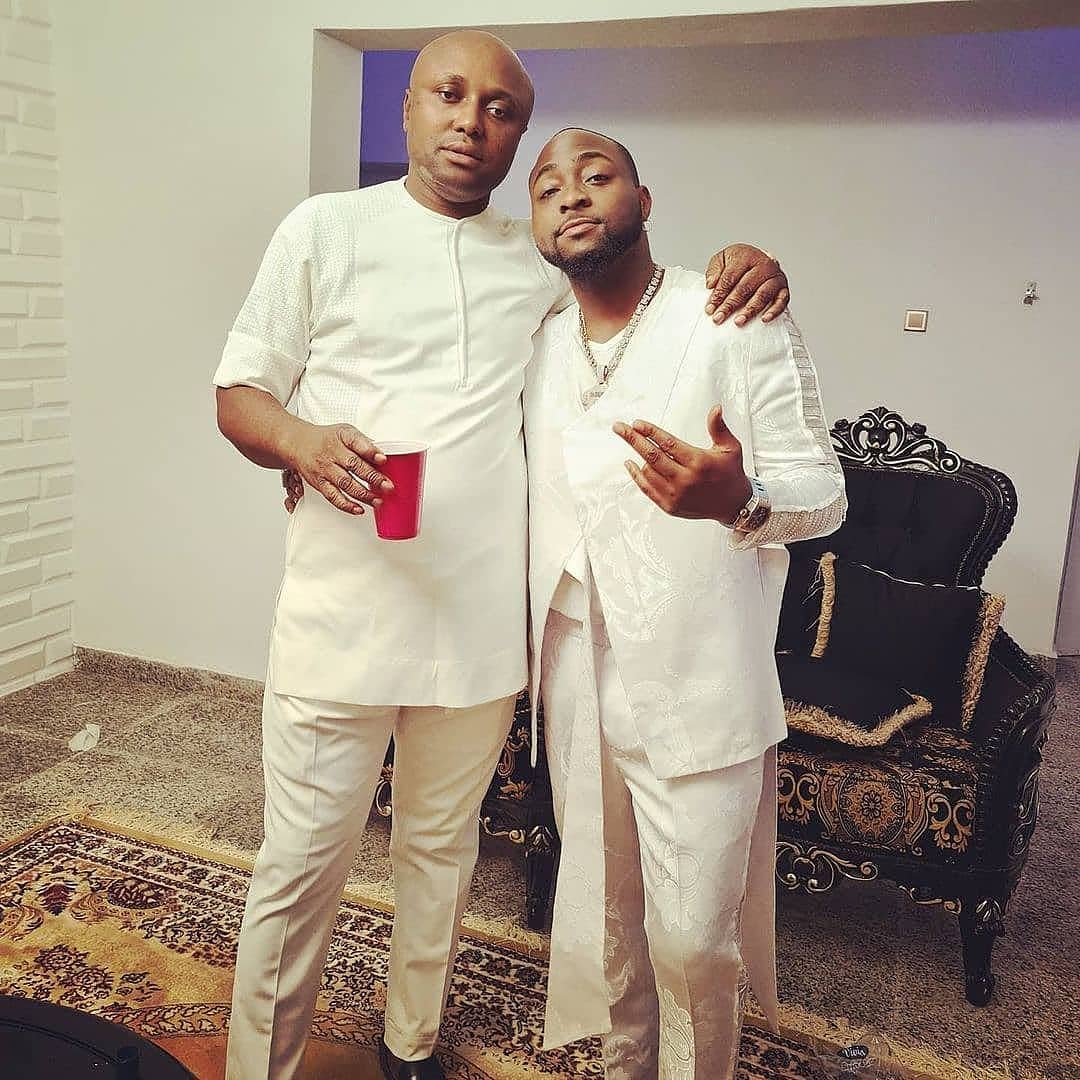 Israel DMW and music star Davido [NaijaPalsOnline]