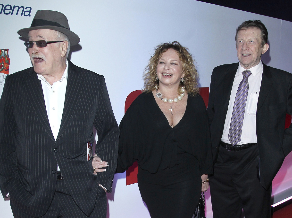 Małgorzata Potocka, Jan Nowicki i Edward Lubaszenko