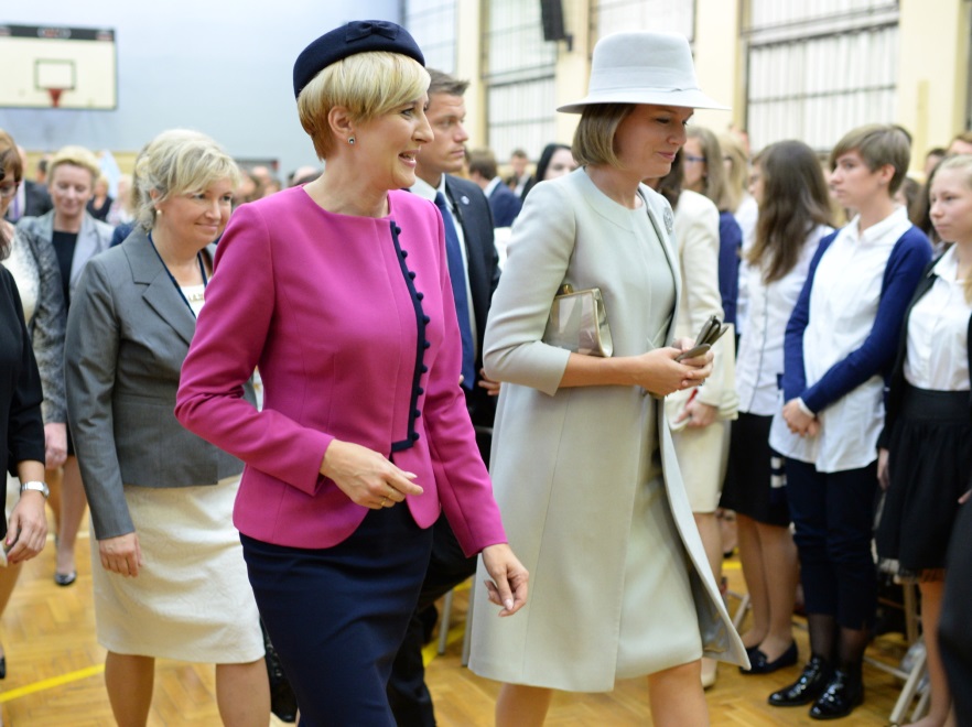 Agata Kornhauser-Duda i królowa Matylda