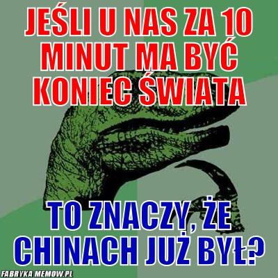 w chinach koniec świata fabryka mamów