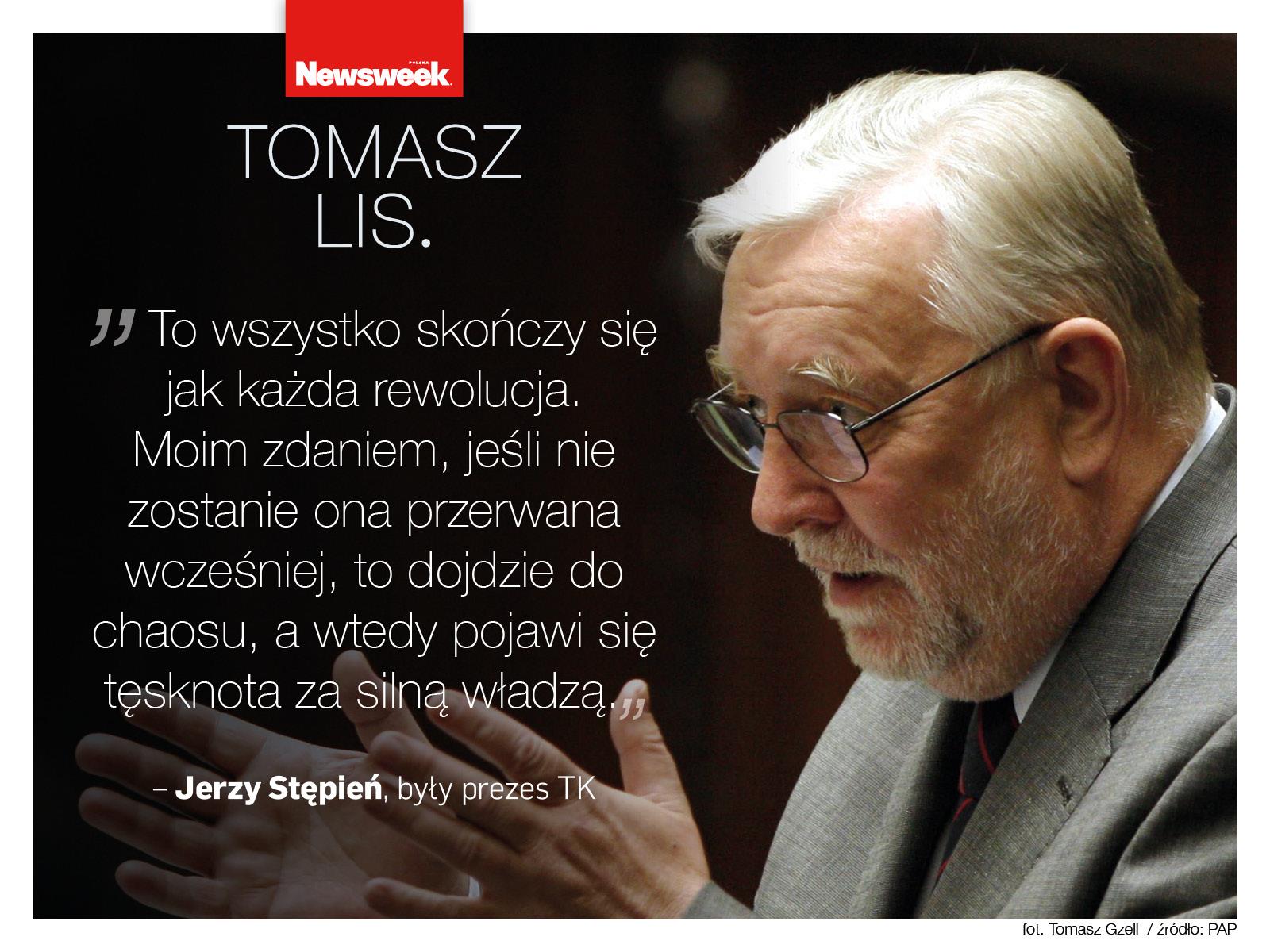 Jerzy Stępień w programie 