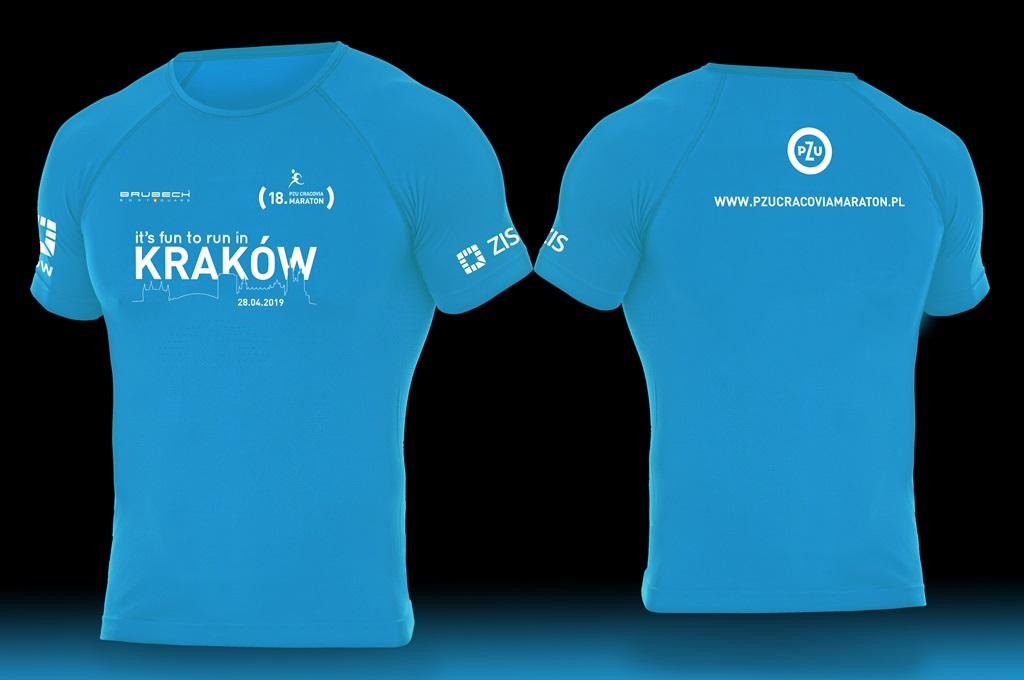 18. PZU Cracovia Maraton - tak będzie wyglądać koszulka - Przegląd Sportowy