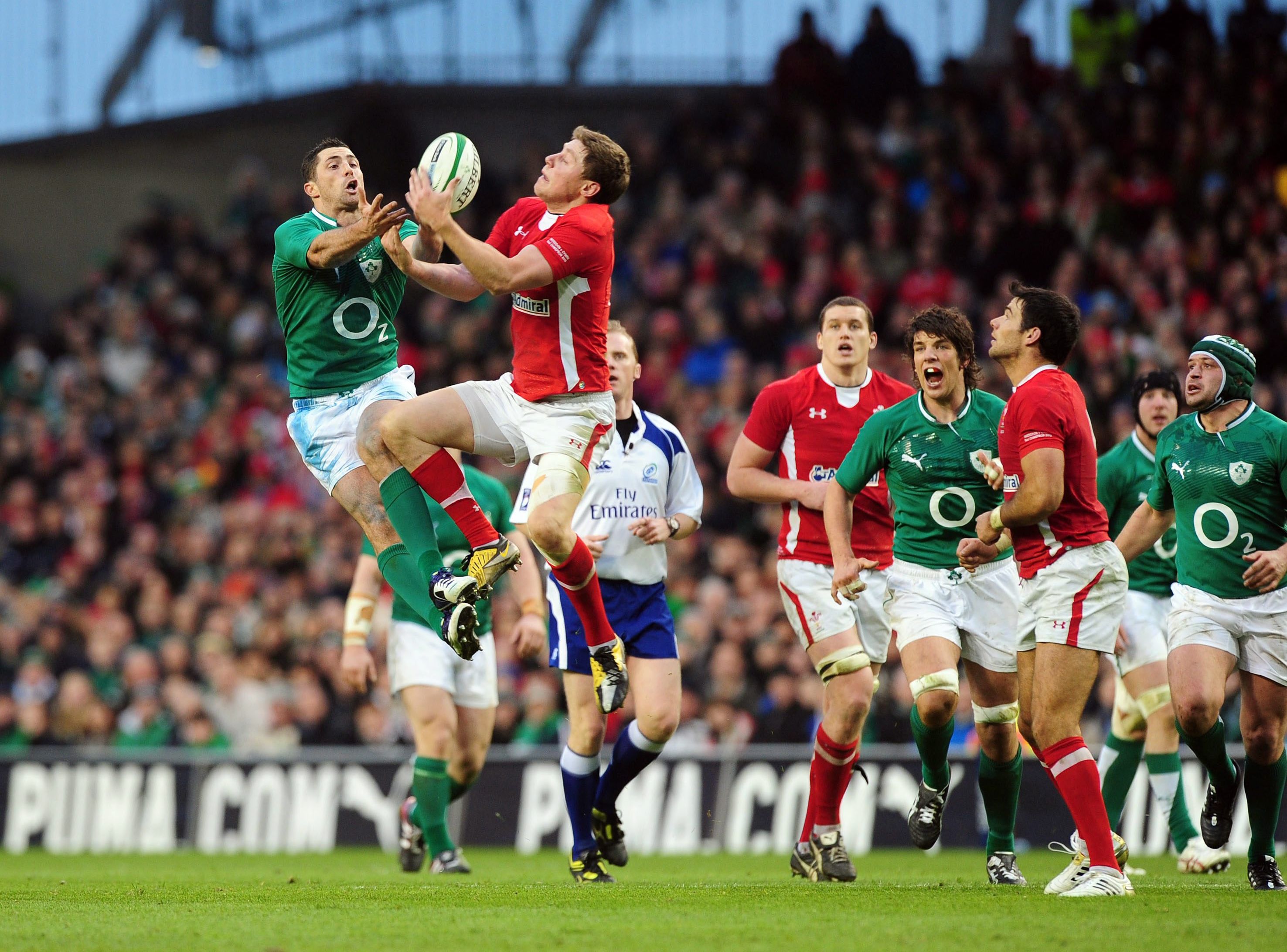 Rob Kearney i Lloyd Williams